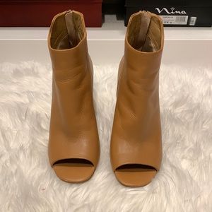 Calvin Klein Brown Booties | Size 7.5